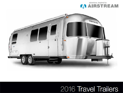 Airstream Travel Trailer Brochure 2016 Download