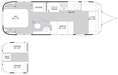 Colonial Airstream Sales - Airstream Flying Cloud 28A