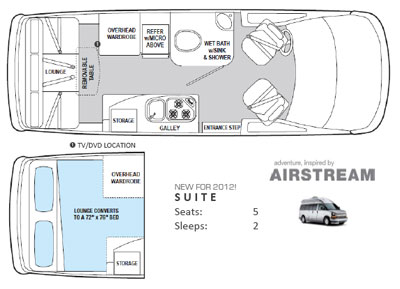 New Airstream Avenue B-Van Touring Coaches