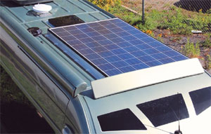 Purchase a new 2013 Roadtrek and receive a 200 + watt solar panel and charge controller installed by Colonial Roadtrek.